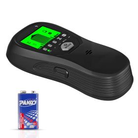 Stud Finder Wall Scanner, 5 in 1, Electronic Wall Stud Detector with Smart Sensor, High-Definition LCD Display and Audio Alarm
