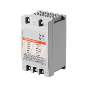 3 Phase Converter- 7.5HP 23A 220V Single Phase to 3 Phase Converter, Digital Phase Shifter for Residential & Light Commercial Use